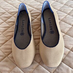 Rothy’s yellow slip on shoes